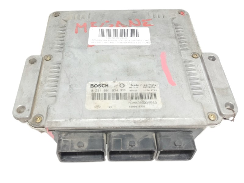 Recambio de centralita motor uce para renault megane i berlina hatchback (ba0) referencia OEM IAM 0281001934  