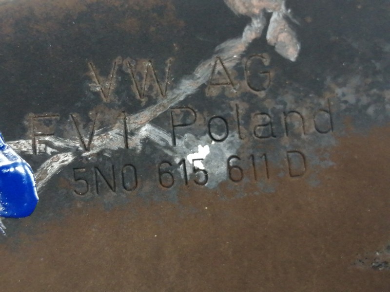 Recambio de mangueta trasera izquierda para seat altea xl (5p5) freetrack 4x4 referencia OEM IAM 5N0615611D  