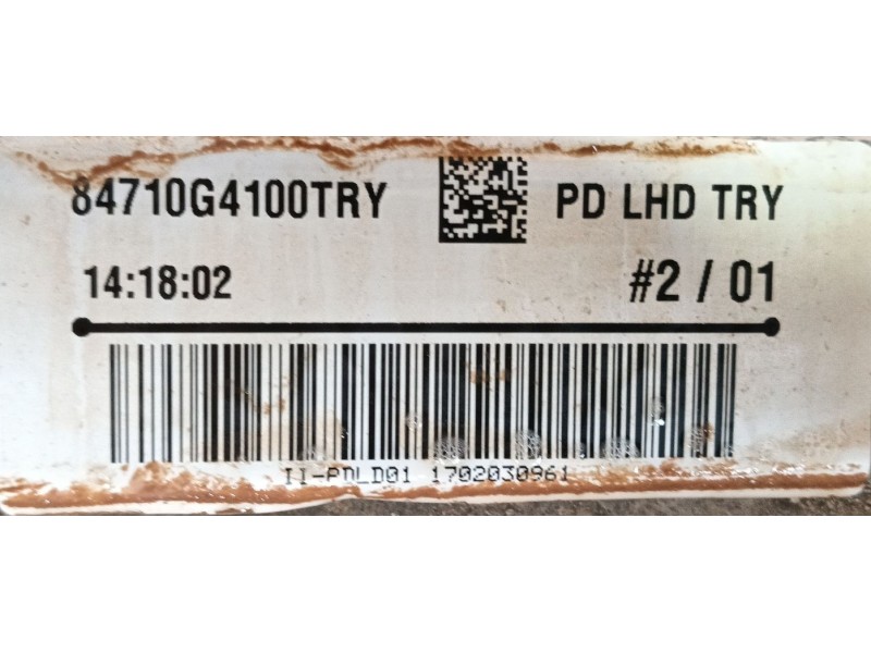 Recambio de salpicadero para hyundai i30 (pde, pd, pden) 1.0 t-gdi referencia OEM IAM 84710G4100TRY  