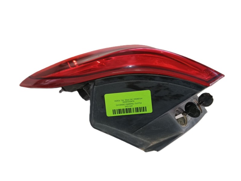 Recambio de piloto trasero derecho para hyundai i30 (pde, pd, pden) 1.0 t-gdi referencia OEM IAM 92402G4000  