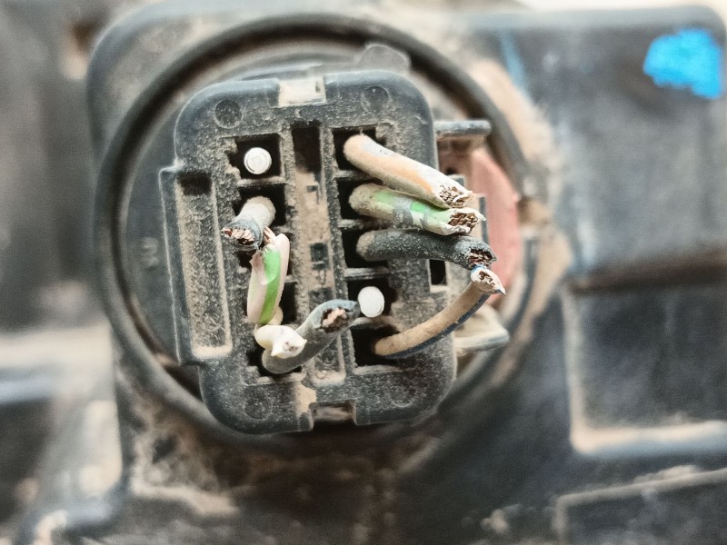 Recambio de faro izquierdo para jeep compass (mp, m6, mv, m7) 1.3 referencia OEM IAM K55112717AG 55112717AF 