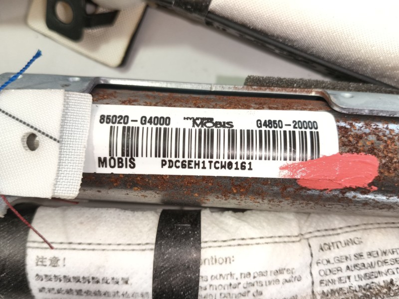 Recambio de airbag cortina delantero derecho para hyundai i30 (pde, pd, pden) 1.0 t-gdi referencia OEM IAM   