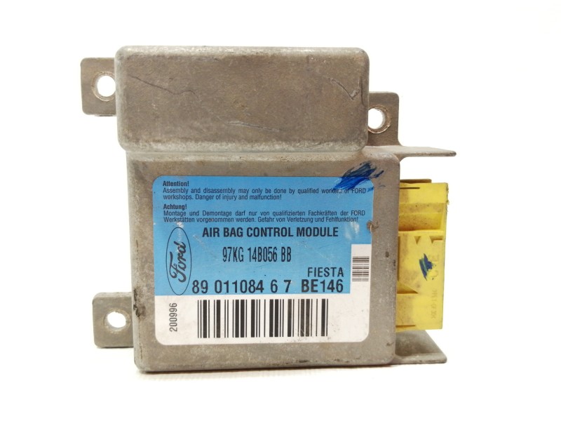 Recambio de centralita airbag para ford ka (ccq) 1.3 cat referencia OEM IAM 97KG14B056BB  
