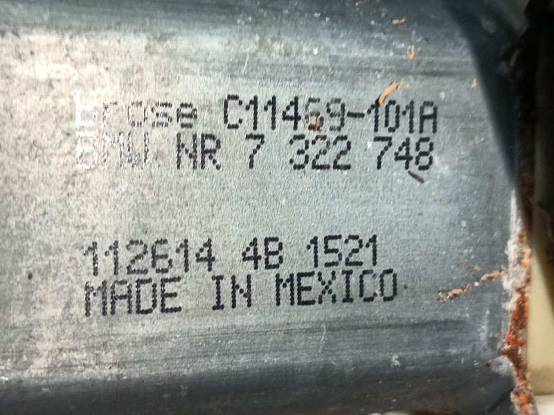 Recambio de elevalunas trasero derecho para bmw x4 (f26) xdrive 20 d referencia OEM IAM 51357335602  