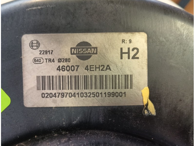 Recambio de servofreno para nissan qashqai ii (j11, j11_) 1.5 dci referencia OEM IAM   