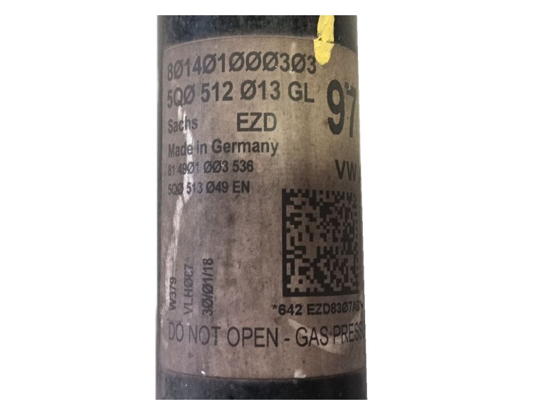 Recambio de amortiguador trasero derecho para volkswagen golf sportsvan vii (am1, an1) 1.0 tsi referencia OEM IAM   