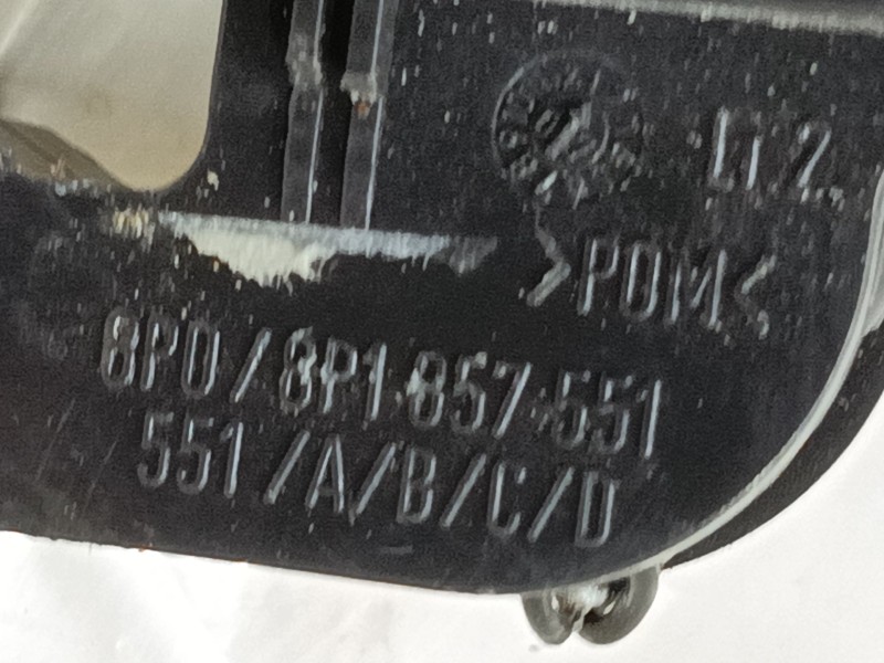 Recambio de parasol izquierdo para audi a3 (8p1) 2.0 tdi referencia OEM IAM 8P0857551A85P  