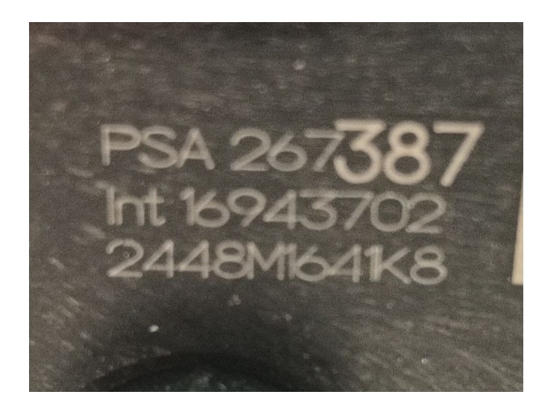 Recambio de cerradura puerta delantera derecha para opel crossland x / crossland (p17, p2qo) 1.2 (75) referencia OEM IAM 3558109