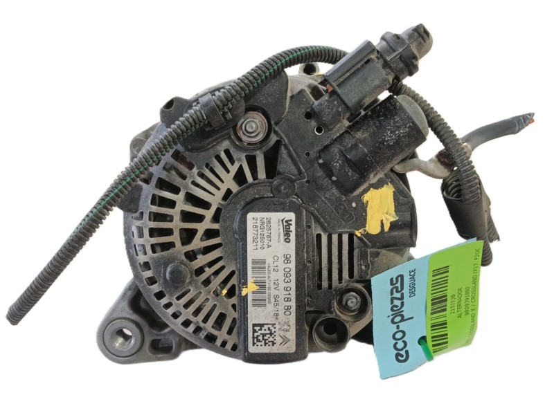 Recambio de alternador para opel crossland x / crossland (p17, p2qo) 1.2 (75) referencia OEM IAM 9809391880  