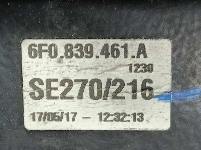 Recambio de elevalunas trasero izquierdo para seat ibiza v (kj1, kjg) 1.0 tsi referencia OEM IAM 6F0839461D 6F0839461A 