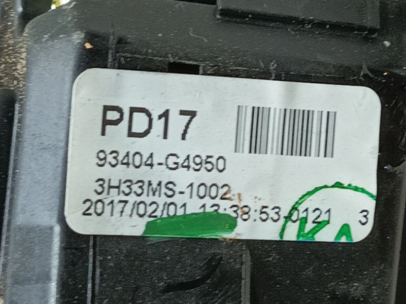 Recambio de mando multifuncion para hyundai i30 (pde, pd, pden) 1.0 t-gdi referencia OEM IAM   