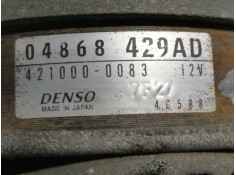 Recambio de alternador para chrysler voyager (rg) 2.5 crd executive referencia OEM IAM 04868429AD 4210000083  2