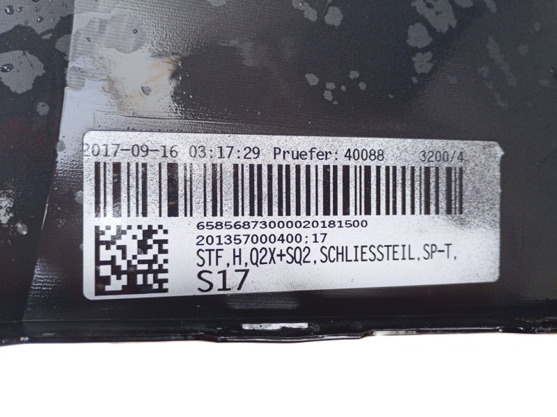 Recambio de paragolpes trasero para audi q2 (gab, gag) 1.6 tdi referencia OEM IAM 81A807067AGRU  