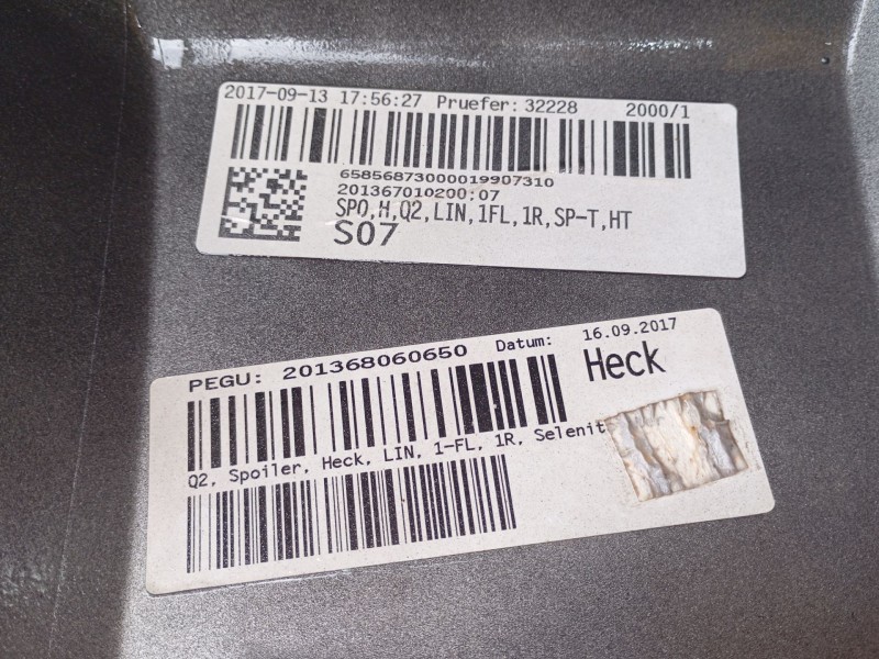 Recambio de paragolpes trasero para audi q2 (gab, gag) 1.6 tdi referencia OEM IAM 81A807067AGRU  