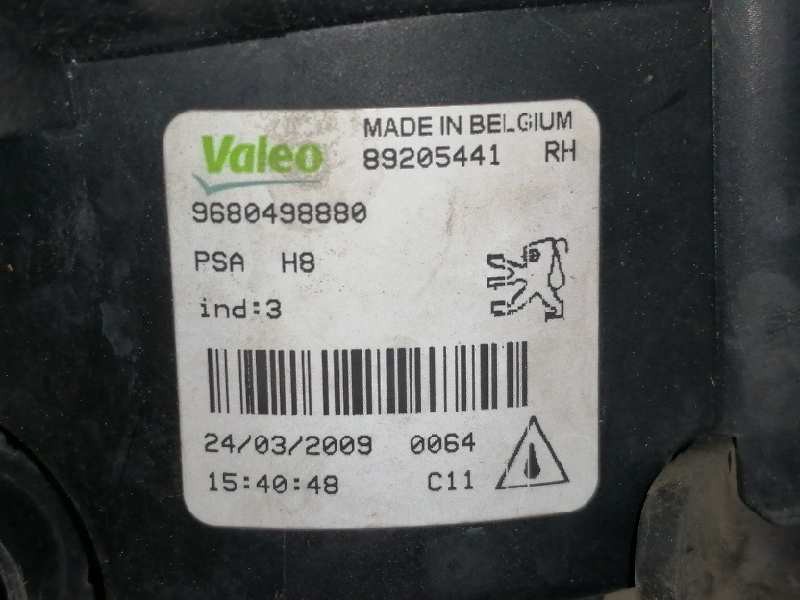 Recambio de faro antiniebla derecho para peugeot 308 premium referencia OEM IAM 9680498880 89205441 