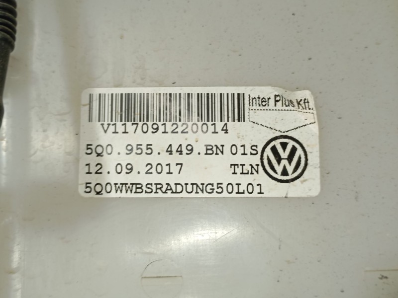 Recambio de deposito limpia para audi q2 (gab, gag) 1.6 tdi referencia OEM IAM 5Q0955453BE  