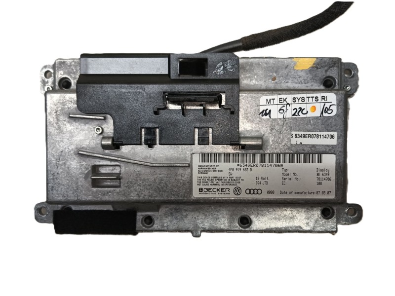 Recambio de pantalla multifuncion para audi a6 allroad c6 (4fh) 3.0 tdi quattro referencia OEM IAM   