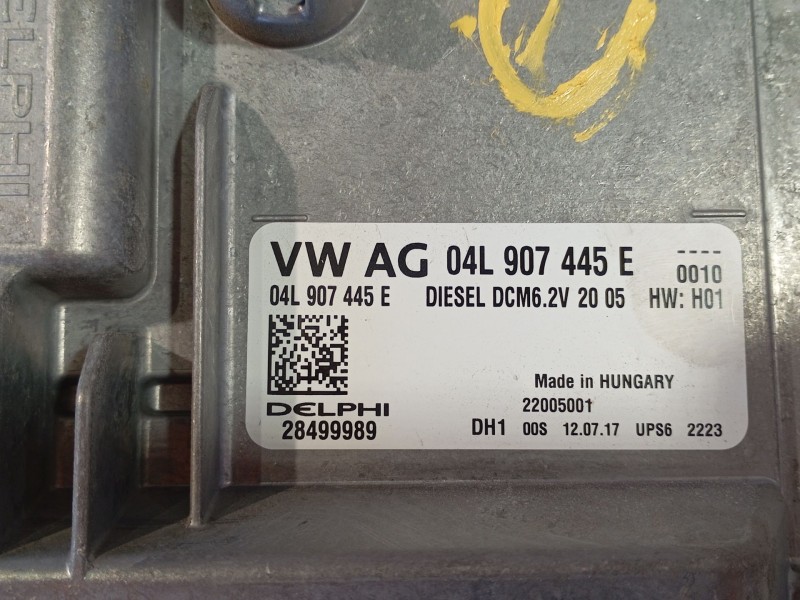 Recambio de centralita motor uce para audi q2 (gab, gag) 1.6 tdi referencia OEM IAM   