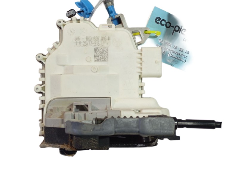 Recambio de cerradura puerta trasera derecha para audi q2 (gab, gag) 1.6 tdi referencia OEM IAM 8K0839016H  