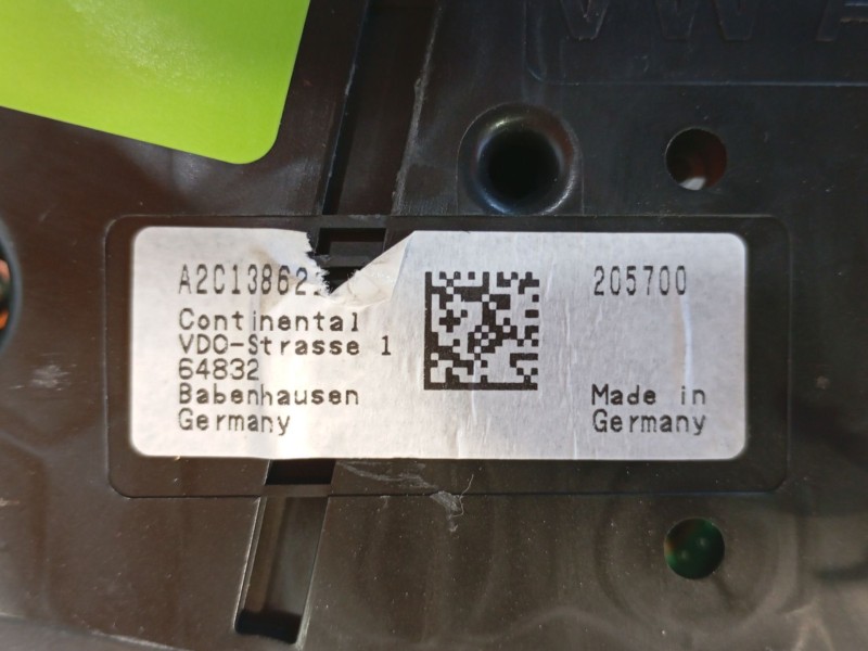 Recambio de cuadro instrumentos para audi q2 (gab, gag) 1.6 tdi referencia OEM IAM   