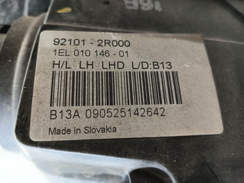 Recambio de faro izquierdo para hyundai i30 (fd) 1.4 referencia OEM IAM   