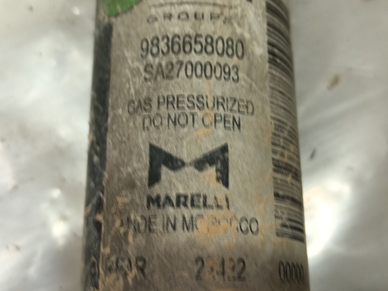 Recambio de amortiguador trasero izquierdo para peugeot 2008 ii (ud_, us_, uy_, uj_, ur_, uc_) 1.2 puretech 100 referencia OEM I
