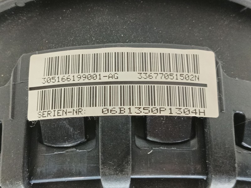 Recambio de airbag delantero izquierdo para bmw serie 3 touring (e91) 320d referencia OEM IAM 32306884672  
