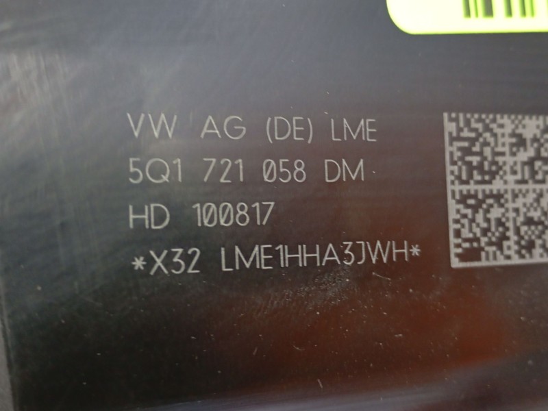 Recambio de pedal freno para audi q2 (gab, gag) 1.6 tdi referencia OEM IAM  5Q1721058DM 