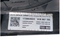 Recambio de guarnecido puerta delantera izquierda para audi q2 (gab, gag) 1.6 tdi referencia OEM IAM  81B867105  2
