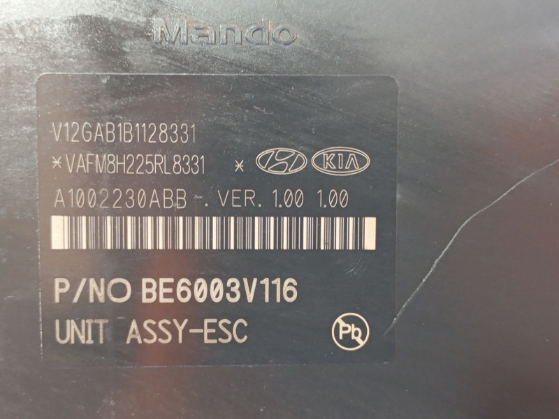 Recambio de abs para kia stonic (yb) 1.6 crdi referencia OEM IAM 58920H8250 A1002230ABB 