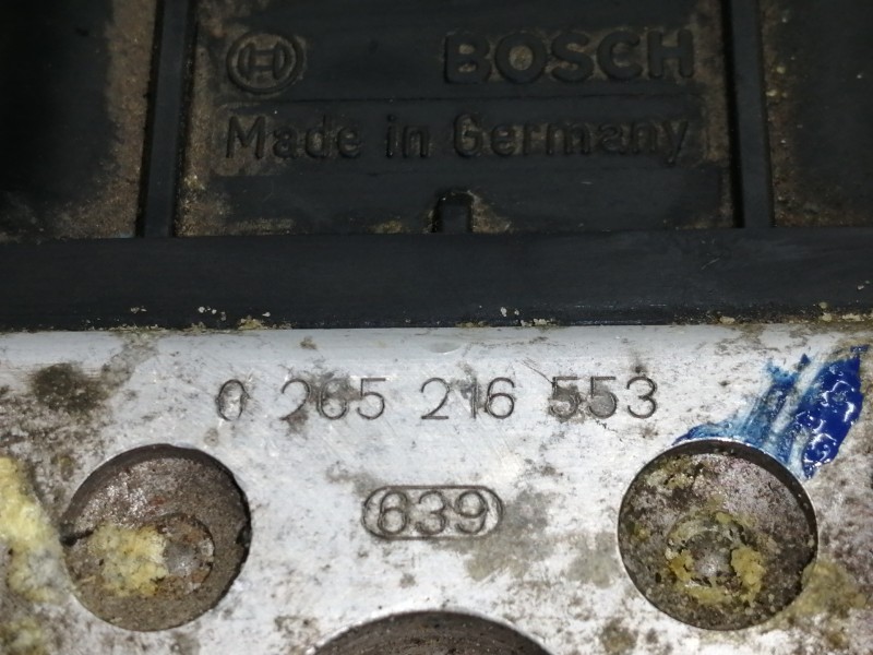 Recambio de abs para peugeot 306 berlina 3/4/5 puertas (s2) 1.6 referencia OEM IAM 0265216553  