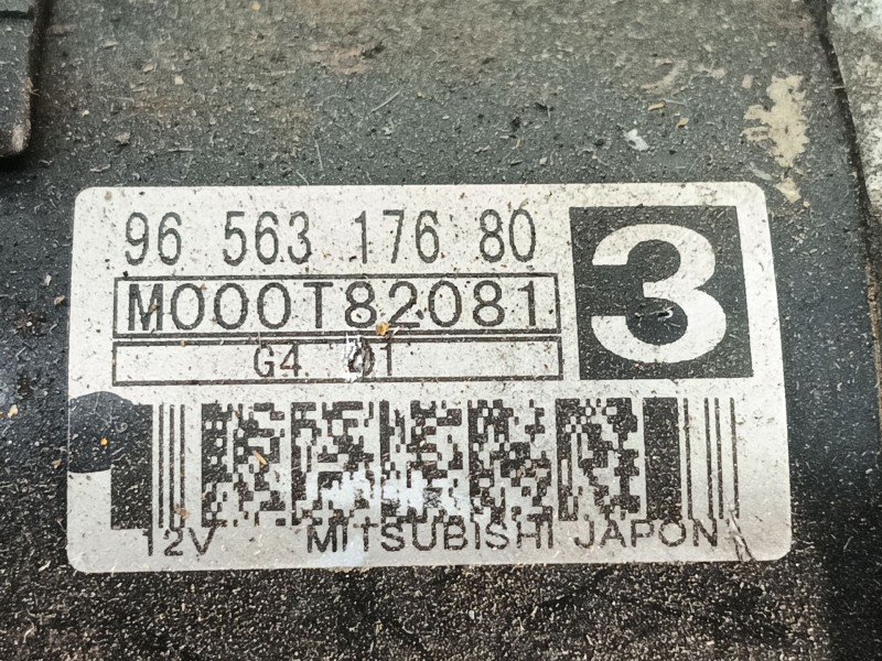 Recambio de motor arranque para peugeot 307 cc (s1) 2.0 referencia OEM IAM 9656317680 M000T82081 