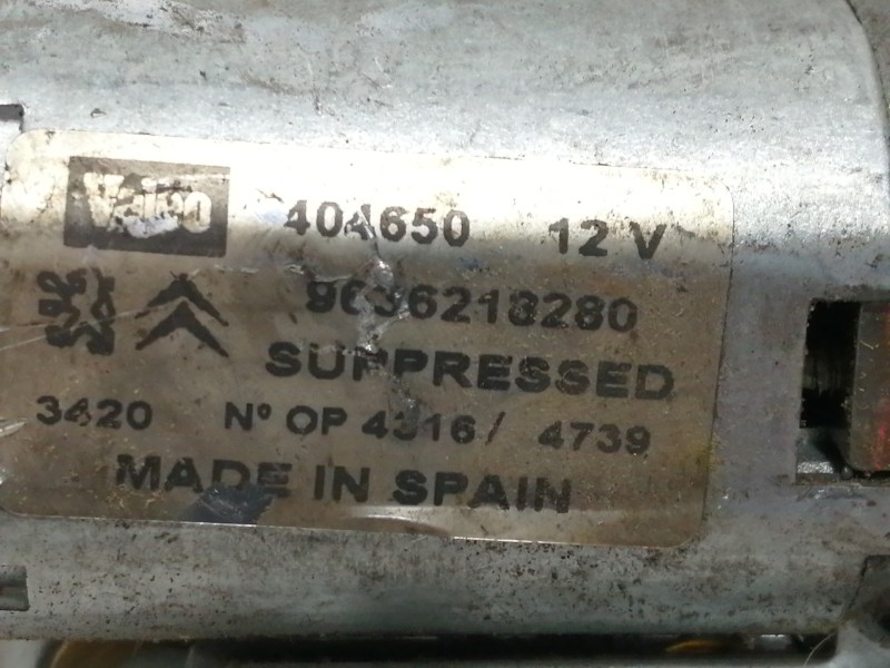 Recambio de motor limpia trasero para citroën xsara berlina 1.9 diesel referencia OEM IAM 9636218280  