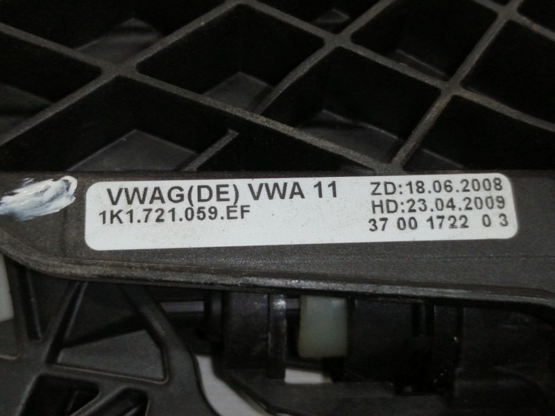 Recambio de pedal embrague para volkswagen golf vi (5k1) advance referencia OEM IAM 1K0721388S  
