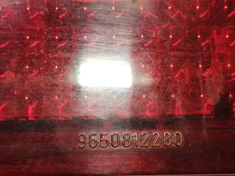 Recambio de luz central de freno para citroën c4 coupe collection referencia OEM IAM 9650812280  