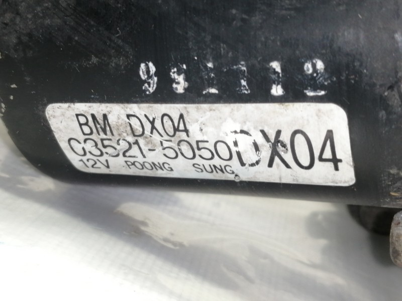 Recambio de motor limpia delantero para kia pride glxi berlina referencia OEM IAM 035215050DX04  