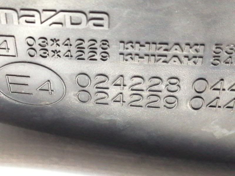 Recambio de retrovisor izquierdo para mazda 3 lim. () luxury referencia OEM IAM 024228  