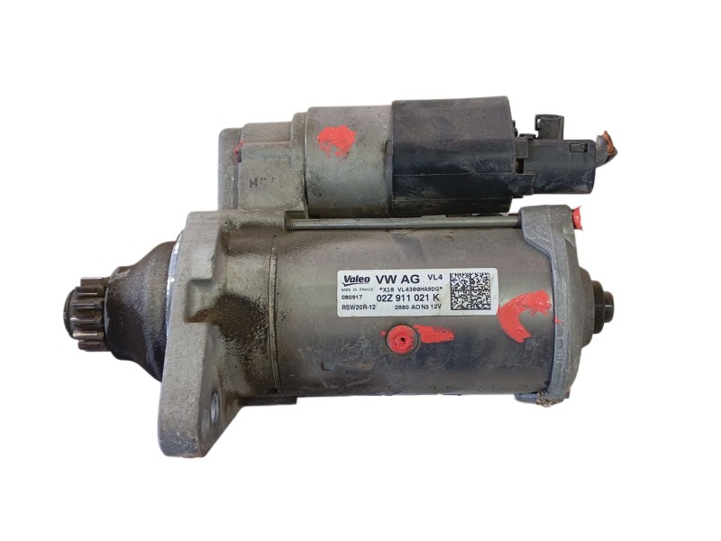 Recambio de motor arranque para audi q2 (gab, gag) 1.6 tdi referencia OEM IAM 02Z911021KX 02Z911021K 