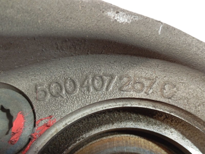 Recambio de mangueta delantera izquierda para audi q2 (gab, gag) 1.6 tdi referencia OEM IAM 5Q0407253C 5Q0407257C 