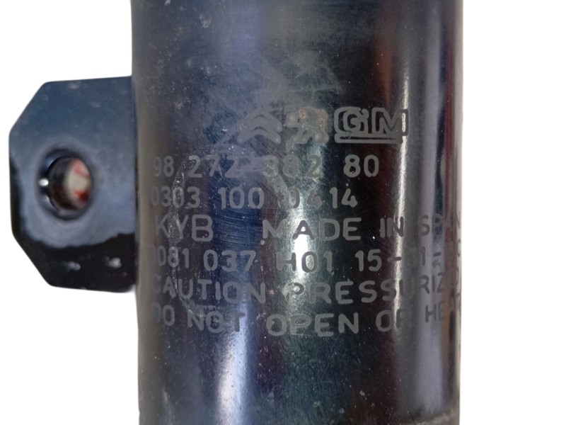 Recambio de amortiguador delantero derecho para opel crossland x / crossland (p17, p2qo) 1.2 (75) referencia OEM IAM 9827238280 