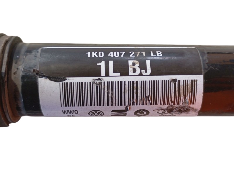 Recambio de transmision delantera izquierda para audi q2 (gab, gag) 1.6 tdi referencia OEM IAM 1K0407271LB 1K0407271LB 