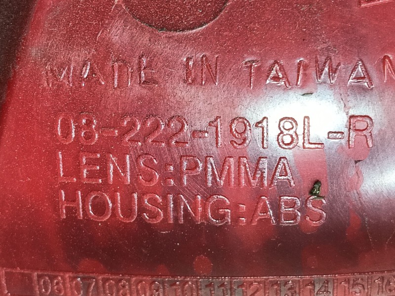 Recambio de piloto trasero izquierdo para chevrolet matiz (m200, m250) 1.0 referencia OEM IAM 42403114  