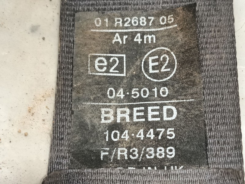 Recambio de cinturon seguridad delantero izquierdo para suzuki vitara (et) hdi (se 420hdi) referencia OEM IAM  01R268705 