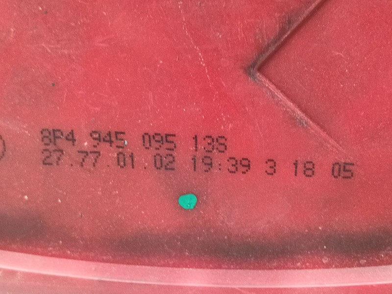 Recambio de piloto trasero izquierdo para audi a3 (8p1) 2.0 tdi 16v referencia OEM IAM 8P4945095G  