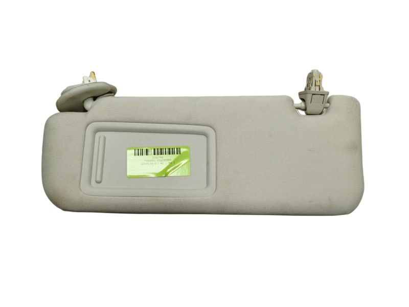 Recambio de parasol izquierdo para lexus nx ii (_a2_, _h2_) 450h+ e-four (aazh26) referencia OEM IAM 7432078101A0 TW2028400 