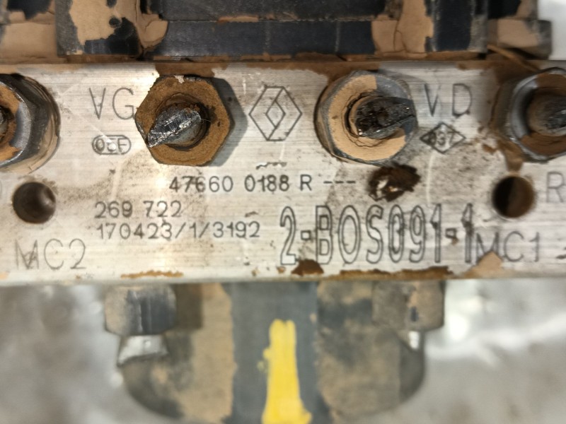 Recambio de abs para renault captur i (j5_, h5_) 1.2 tce 120 referencia OEM IAM 476606853R  