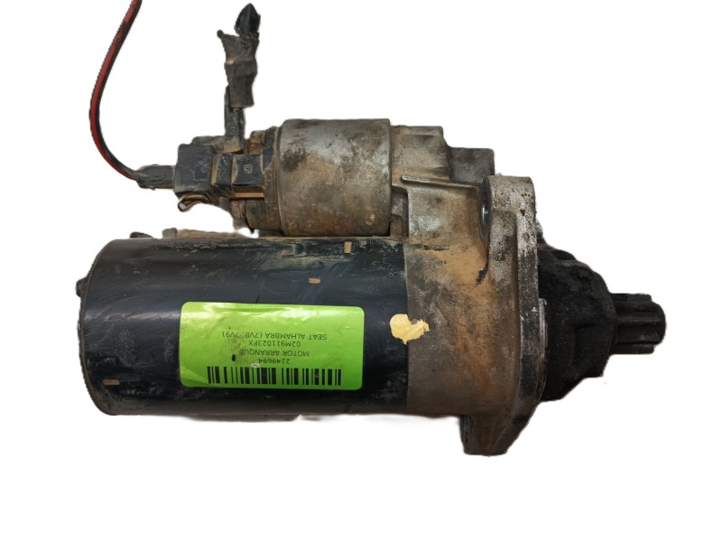 Recambio de motor arranque para seat alhambra (7v8, 7v9) 2.0 tdi referencia OEM IAM 02M911023FX  