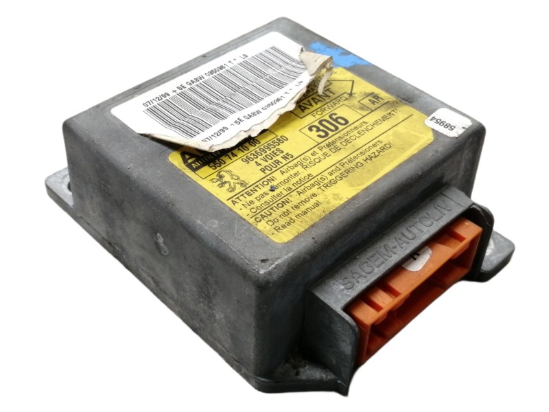 Recambio de centralita airbag para peugeot 306 berlina 3/4/5 puertas (s2) xt referencia OEM IAM 550741000  9636995580