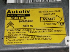 Recambio de centralita airbag para citroën xsara berlina 1.9 diesel referencia OEM IAM 9636894280   2