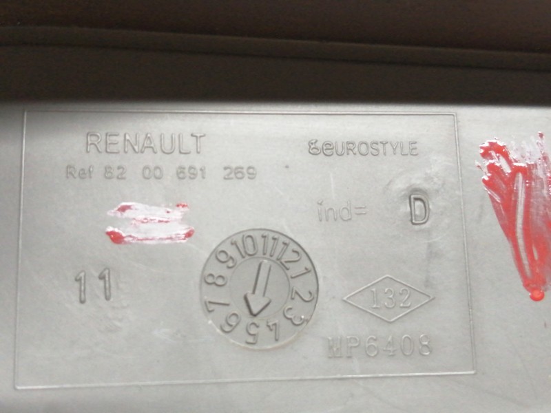 Recambio de no identificado para renault master pritsche/fgst l2h1 3,5t referencia OEM IAM 8200691269  